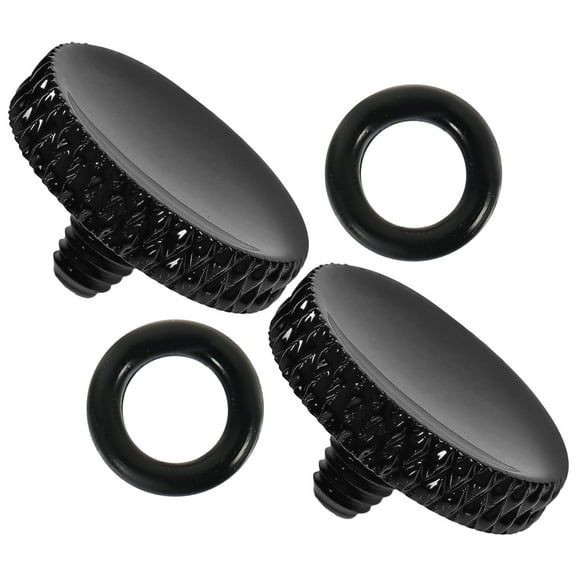 Craft Replacement Shutter Camera Aluminum Alloy Button Release Soft Thread Rubber 2 Pcs