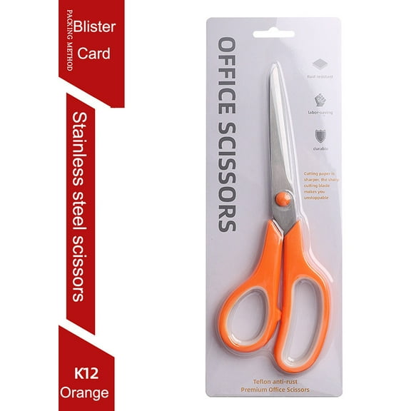 Craft Scissor with Comfort-Grip Handle, Stainless Steel Office Scissors, Multi Colored Sharp Scissors for Edge Design, Hand Grip Friendly Scissor for Art Craft Shears
