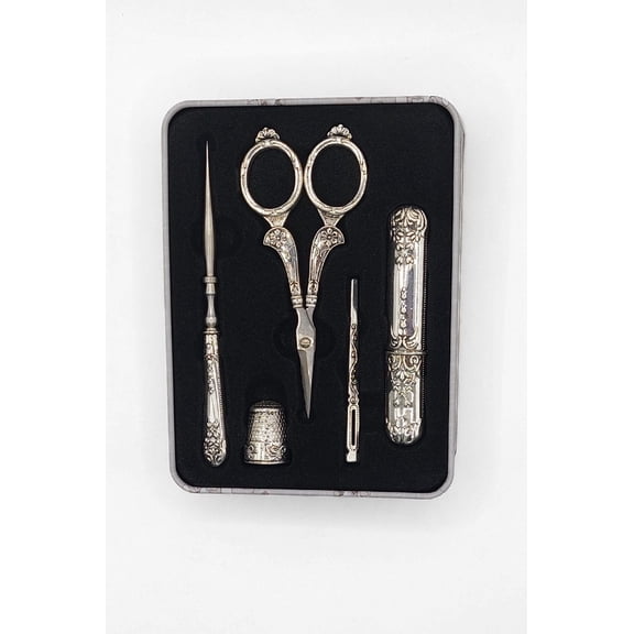 Wizardi Craft Scissors for Felting & Embroidery F07-M13-4-silver