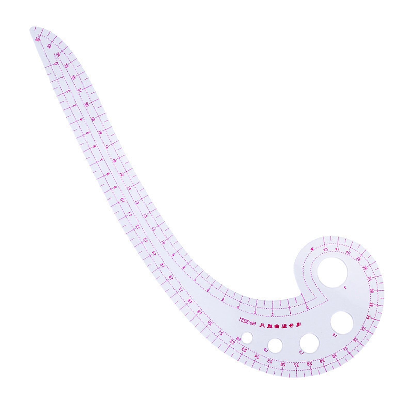 Craft Sewing Tool French Curved Ruler Measure Ruler Dressmaking Drawing ...