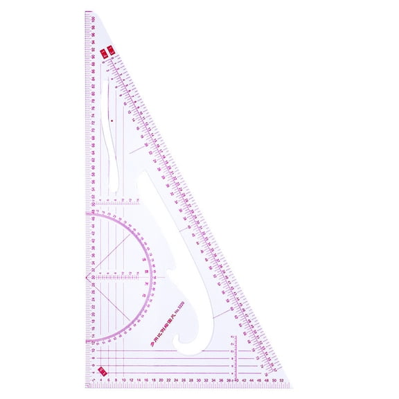 Craft Sewing Tool for Beginner Dressmaking Drawing Template Tool French Curved Ruler Multifunction Patchwork Ruler