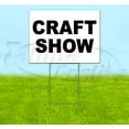 thumbnail image 1 of Craft Show (18" x 24") Yard Sign, Includes Metal Step Stake, 1 of 6
