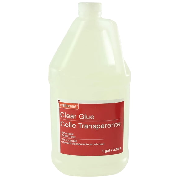Craft Smart,Clear Glue, 1 gal, Clear