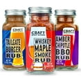 Craft Spice Blends BBQ AIF4 Rub 3Pack Grill Master's Combo Pack for