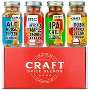 Craft Spice Blends Seasonings & Rubs - Grilling, Cooking & Smoking Gift Set