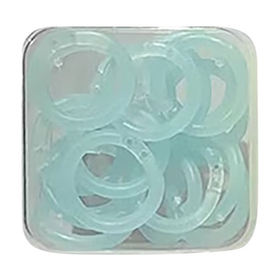 &Craft&Stationery Binding Rings for Loose Leaf Projects—Snap Rings Coils for Craft and Organization