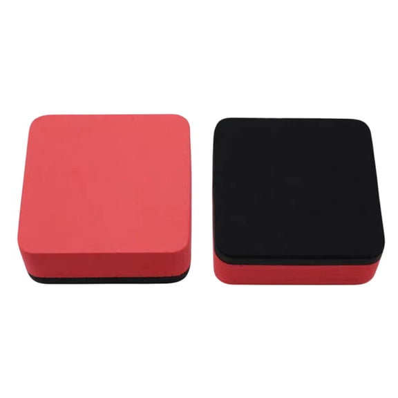 Craft Stationery Multipurpose EVA Colored Double Layer Composite Blackboard Eraser for Learning and Use Sponge Board Eraser for Smooth Wipe and -Sag