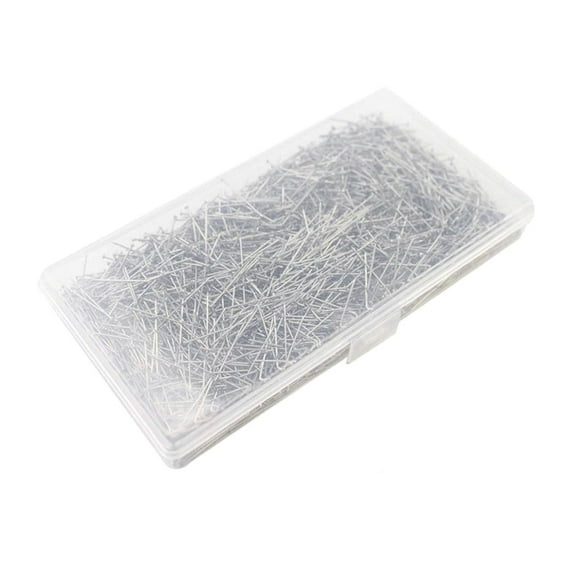 &Craft&Stationery Pins for Jewelry Craft Sewing Projects – Fine Satin Head Straight Pins for Precision Crafting and Jewelry Making