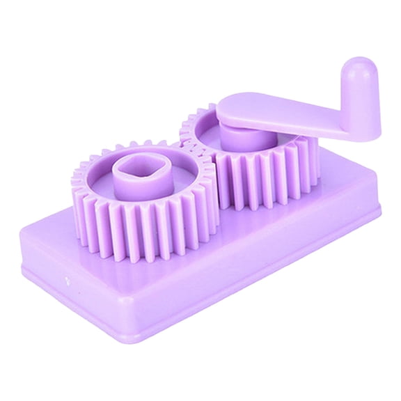 &Craft&Stationery Quilling Crimper Tool for Paper Curling and Shape Making Versatile Crinkle Machine with Handy Storage for Artwork and Crafts, 7 cm4 cm, Purple