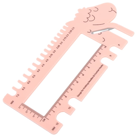 Craft Stuffing RulerQuilting Rulers Ruler for Sewing for Measurement for Loop Ruler for Sweater Ruler for Household, Sewing Tools, Knitting Accessories