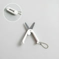 thumbnail image 1 of Craft Supplies,1 Pack Mini Folding Scissors With Key Chain Mini Telescopic Small Foldable Scissors Portable Pocket Travel Scissors Retractable Kids Shears Sharp For Cutting Scrapbooking Crafting, 1 of 9