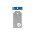 thumbnail image 1 of Craft Tags 2.125x4.25 10pc Glitter Silver, 1 of 2
