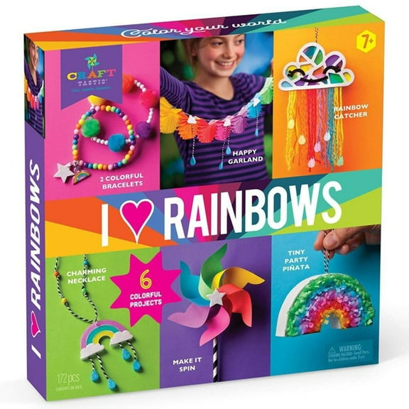 Craft Tastic I Love Rainbows Craft Kit
