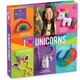 thumbnail image 1 of Unicorn-themed DIY craft kit for kids age 6+.Includes colorful materials, stickers,foam shapes,and accessories for fun,hands-on creative activities that encourage imagination and fine motor skills., 1 of 3