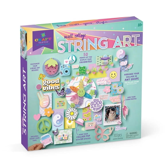 Craft-Tastic Wall Collage String Art