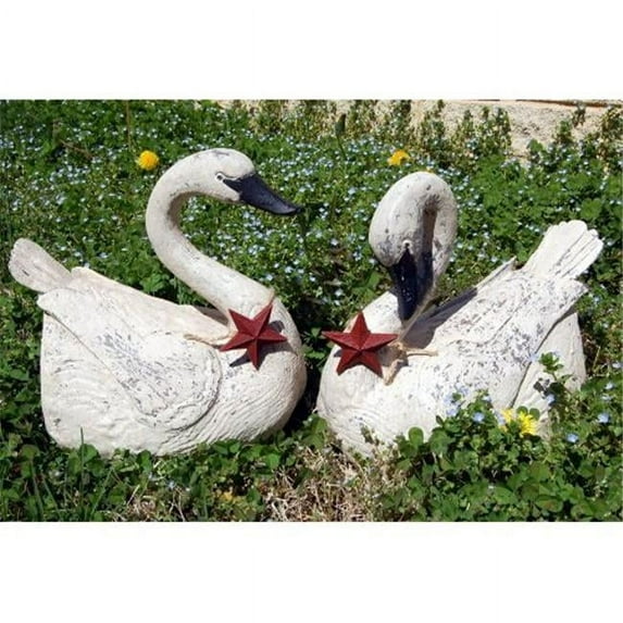 Craft-Tex 15397PV 12 in. Sleeping Swan - Provincial