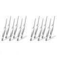 thumbnail image 1 of Craft Tweezers, 12 Pieces Locking Tweezers Reverse for Crafting Jewelry Making Electronics Watch Repair, 1 of 7