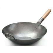 Craft Wok Flat Bottom 14 inches Carbon Steel Wok / 731W316