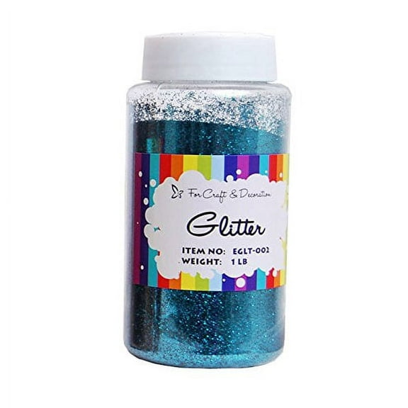 Craft and Party, 1 pound bottled Craft Glitter for Craft and Decoration