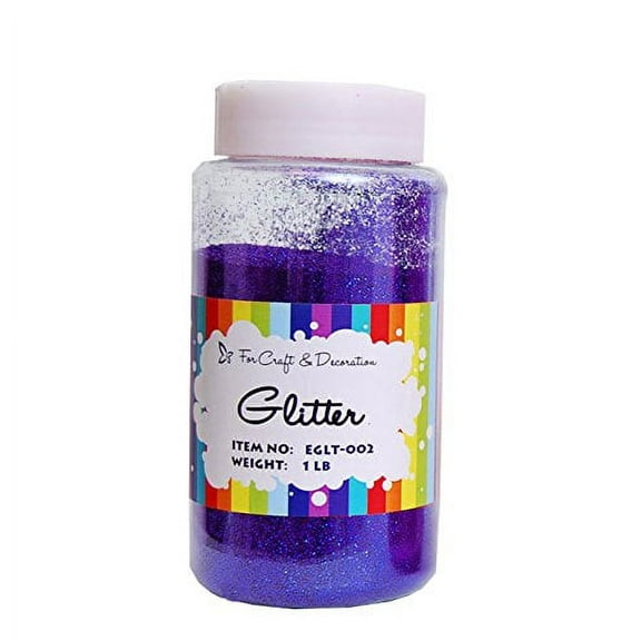 Craft and Party, 1 pound bottled Craft Glitter for Craft and Decoration