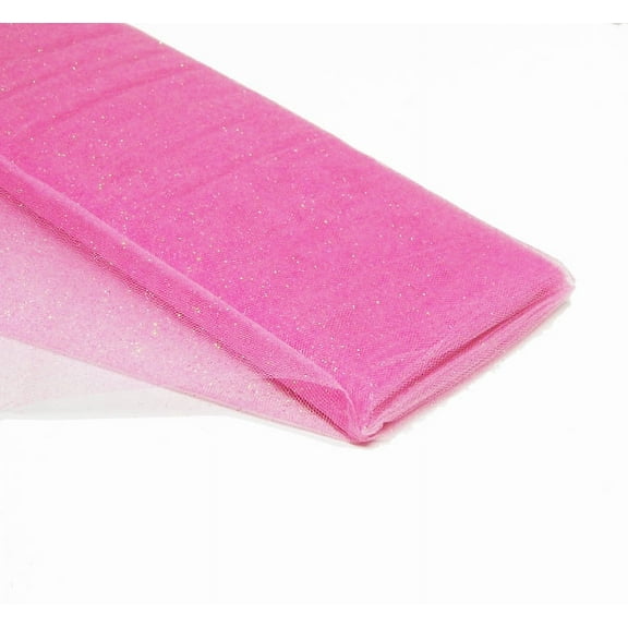 Craft and Party- 54" x 10 Yards Bolt Glitter Tulle Bridal Quality Tutu Wedding