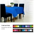thumbnail image 1 of Craft and Party- 6 Packs of Heavy Duty Premium Plastic Tablecloth Resuable Round|Rectangular, 1 of 4
