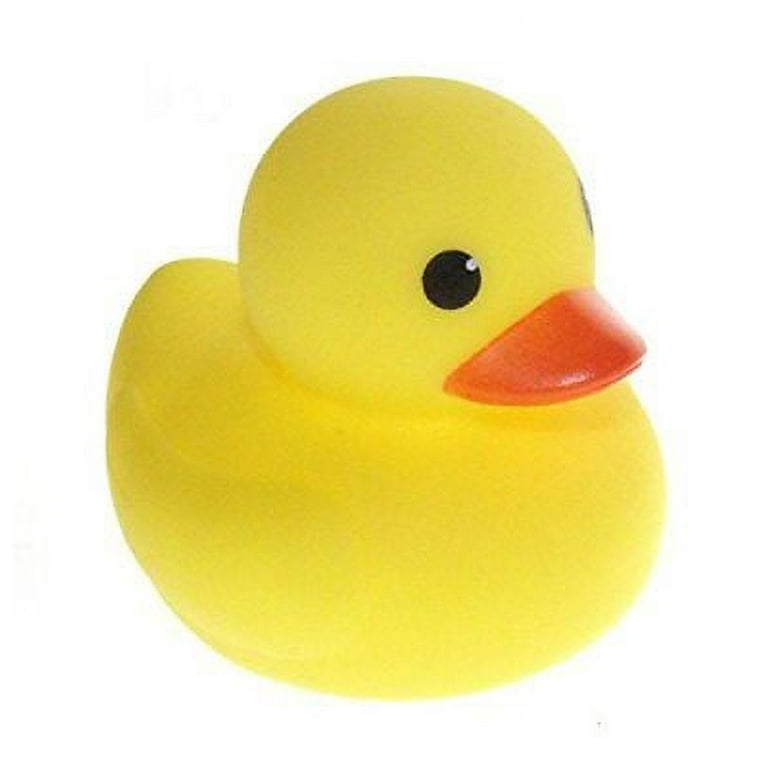 Craft and Party- 6 Rubber Squeaky Yellow Ducks Baby kids Bath Fun Toy  Water Play Kids Toddler