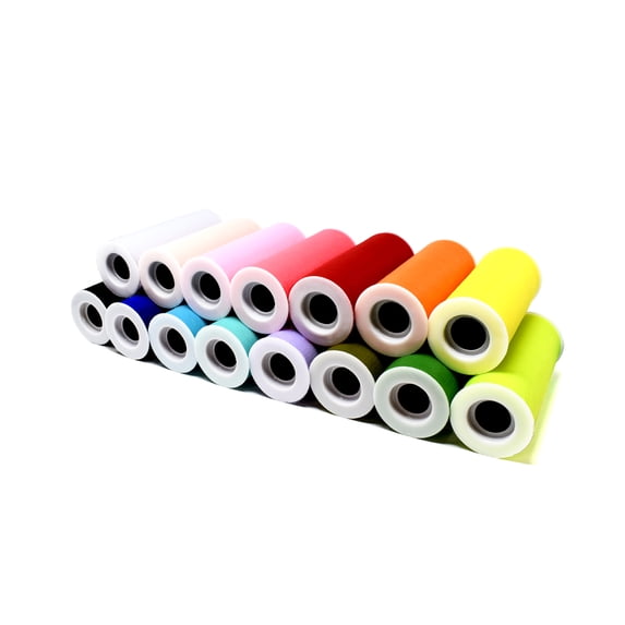 Craft and Party -6" x 25 Yards Tulle Roll Assorted Rainbow Colors