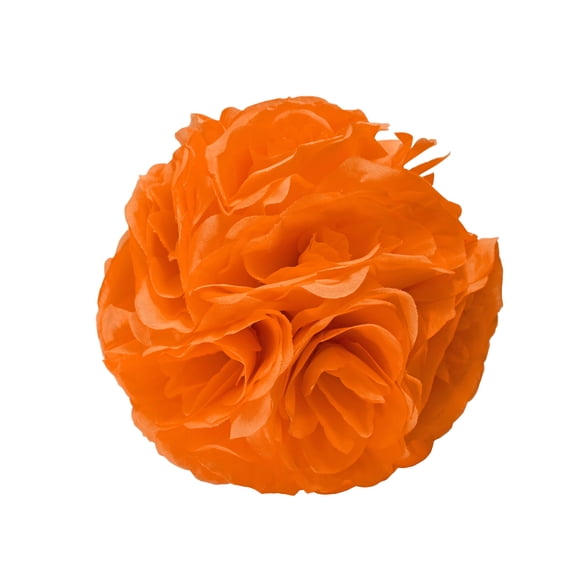 Craft and Party- 7" -10" Flower Ball Silk Rose Pomander Kissing Ball Decoration