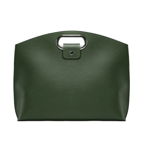 Craft and Stationery Leather Laptop Tote Briefcase for and Students with Design and Storage Solutions