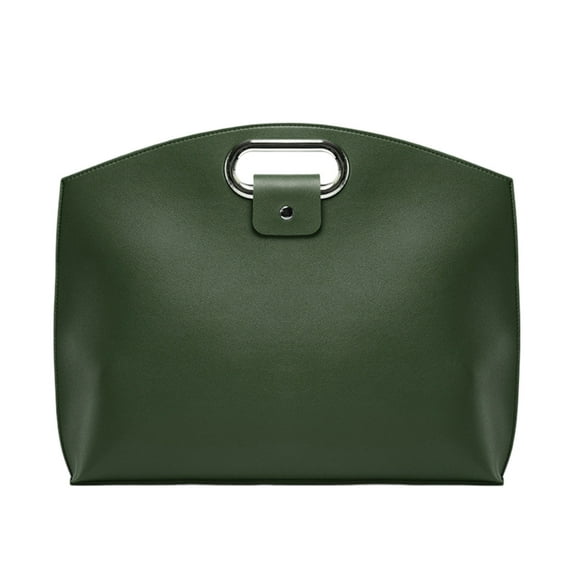 Craft and Stationery Leather Laptop Tote Briefcase for and Students with Design and Storage Solutions