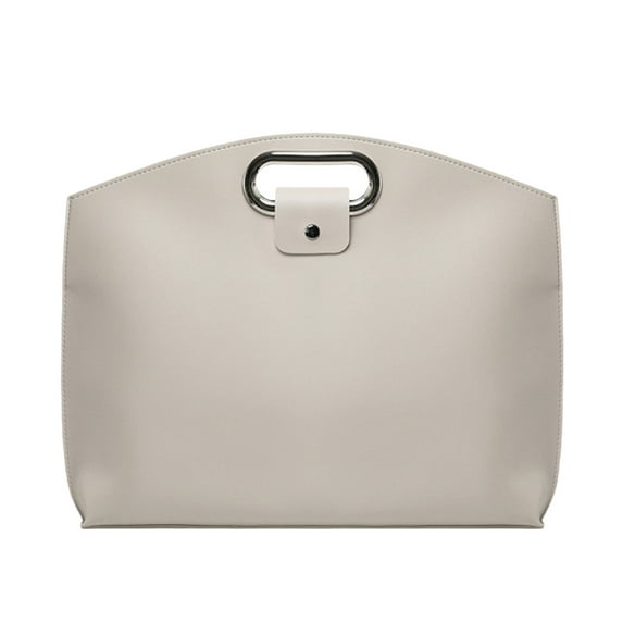 Craft and Stationery Leather Laptop Tote Briefcase for and Students with Design and Storage Solutions