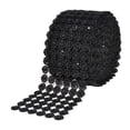 thumbnail image 1 of Craft and party Diamond Flower Shape Mesh Wrap Roll Faux Rhinestone Crystal Ribbon 4" x 10 yards (30 ft), 1 of 2