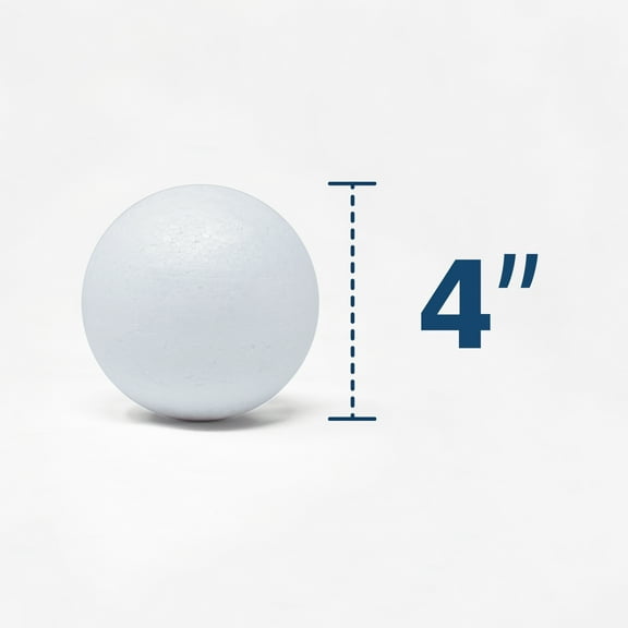 Craft and party Foam Ball Multi Sizes For Art & Craft