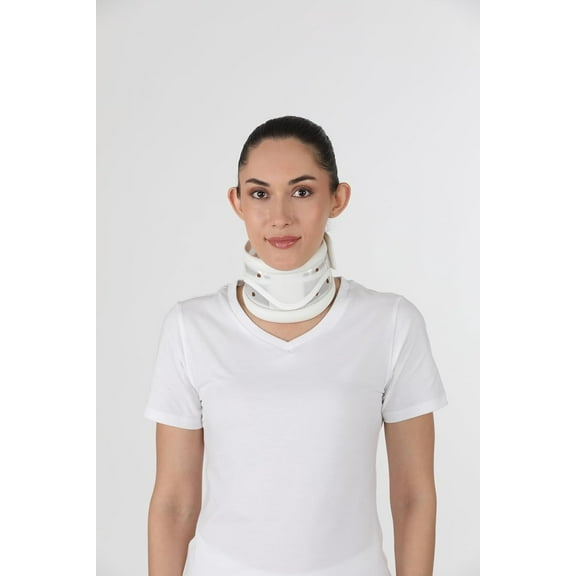 Craft's Care Cervical Collar Hard - Neck Support Brace Provides Stability and Relief, Adult, Small 17 inch