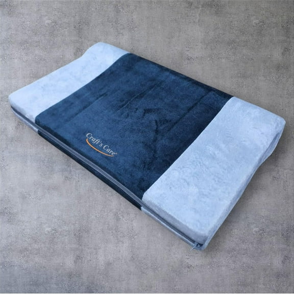 Craft's Care Cervical Pillow/ Pu Foam/ Memory Foam- Neck Support Pillow, Ergonomic Design, Spine Alignment, Adult