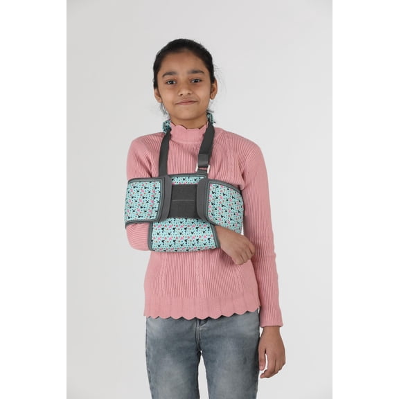 Craft's Care Shoulder Immobilizer Elastic Adjustable Support Brace for Shoulder Injuries, Adult, Kids, Universal 3-10 Years
