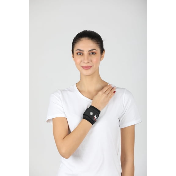 Craft's Care Wrist Binder - Adjustable Support for Wrist Compression and Protection, Adult, Large 7-8 inch, 2 Pair