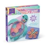 Craft-tastic String Art Sea Turtle for 2 Fun Craft Projects Sea Turtle and Hibiscus Flower Ages 10+