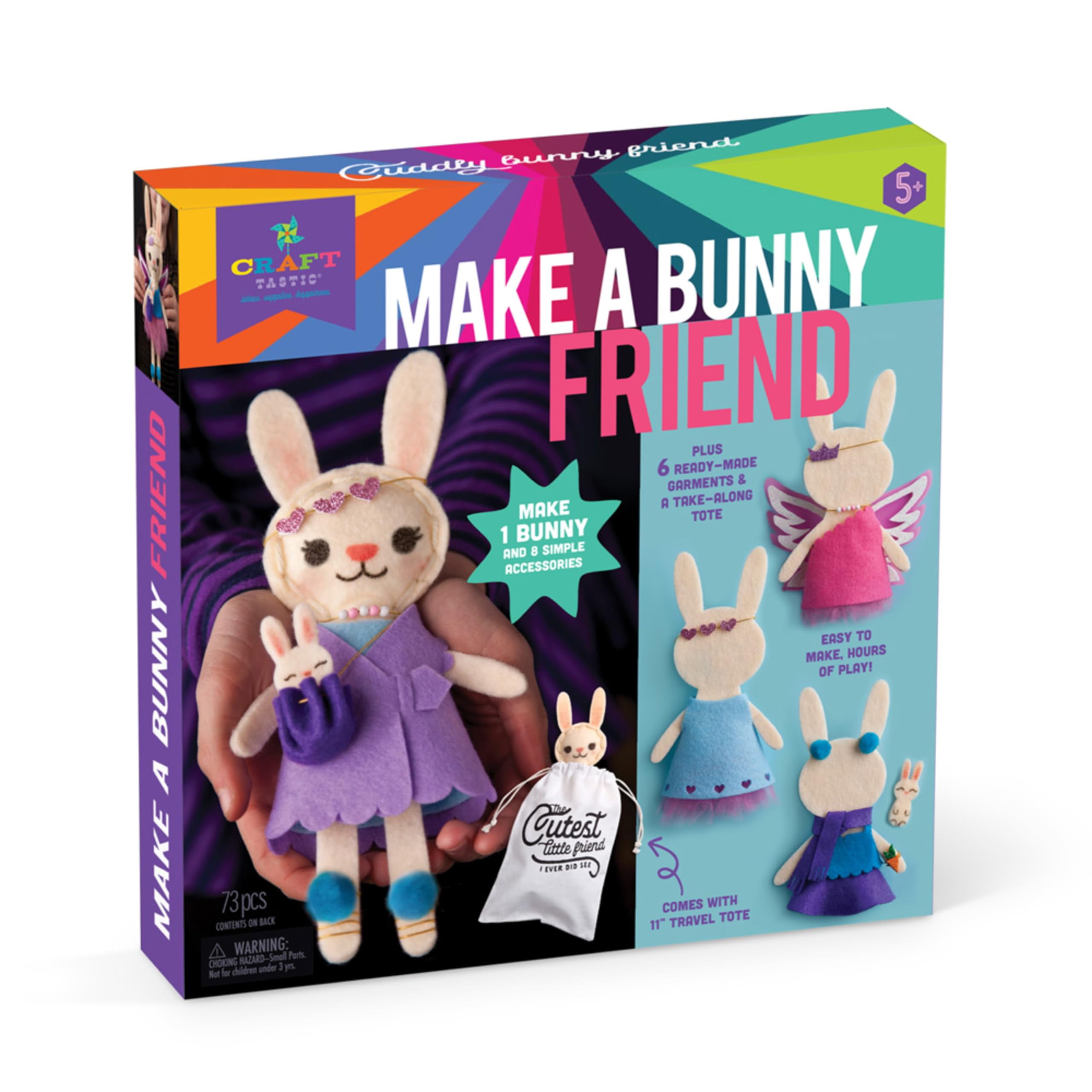 Craft-tastic Bunny Friend Sewing Kit with Accessories