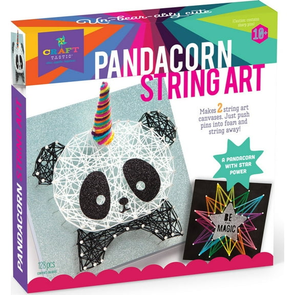 Craft-tastic Pandacorn String Art Kit