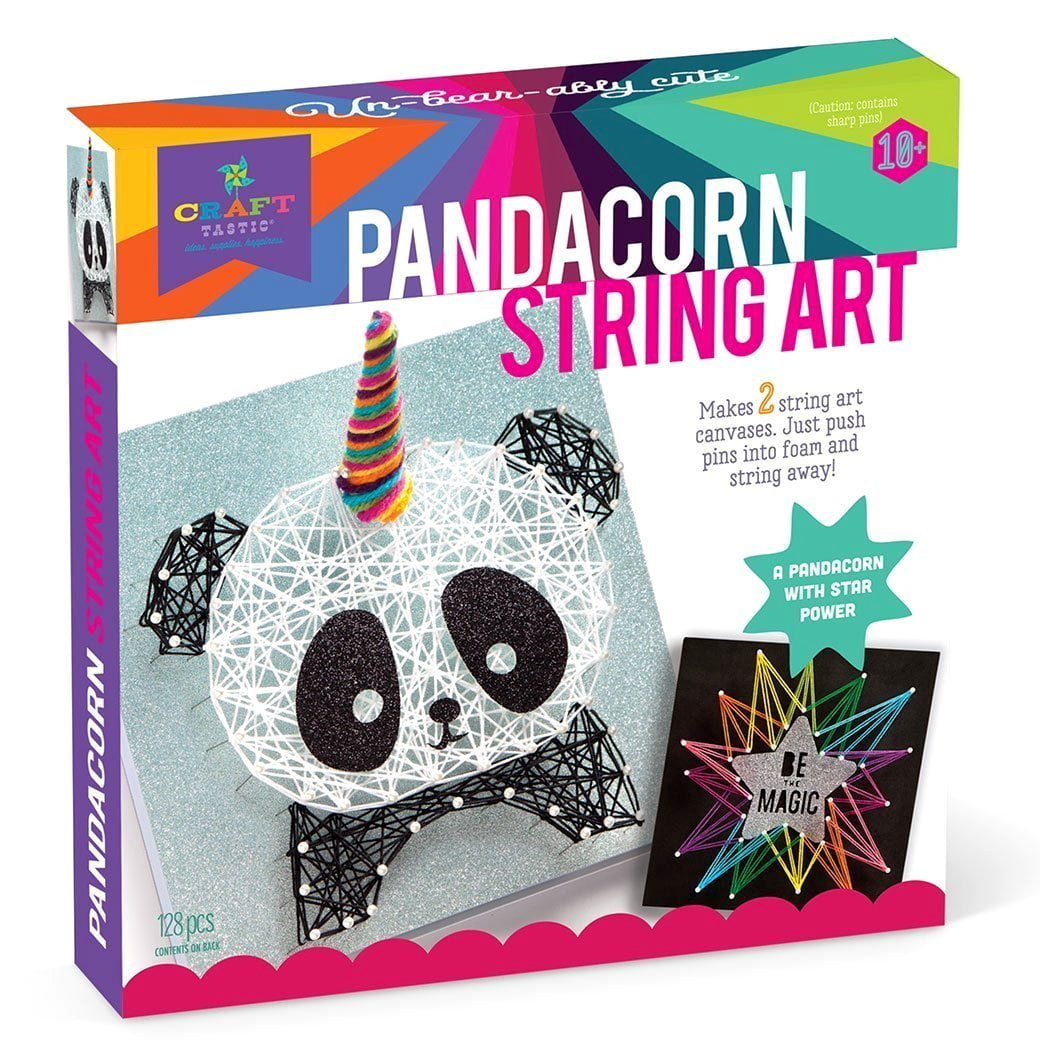 Dan&Darci Art Craft Kit for Kids - Unicorn & Star String Art Set for Girls  & Boys Ages 8-12 - Arts and Crafts Gifts