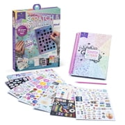 Craft-tastic Scratch and Sticker Interactive Journal Activity Book Packed with Fun Quizzes, 550+ Stickers, Creative Doodle Prompts, and More!