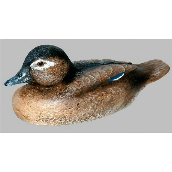Craft-tex 15304HP 7'' Wood Duck Hen with Antique and vintage Water Fowl