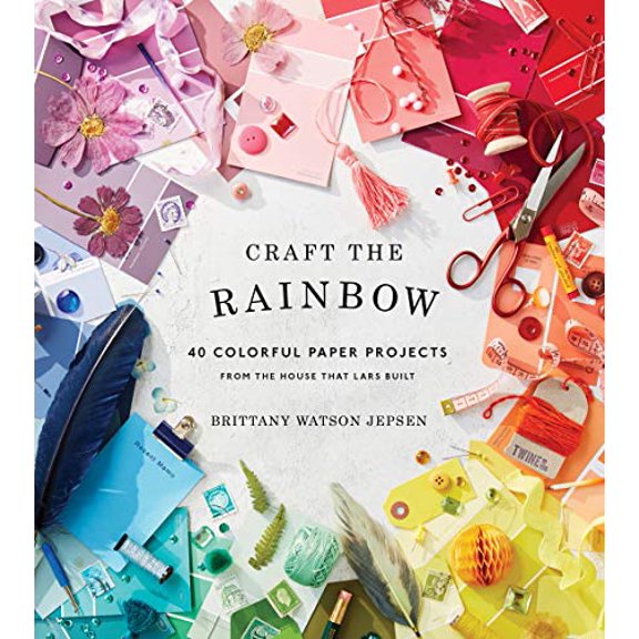 Pre-Owned Craft the Rainbow: 40 Colorful Paper Projects from The House That Lars Built, 9781419729003, 1419729004, Hardcover, Illustrated edition