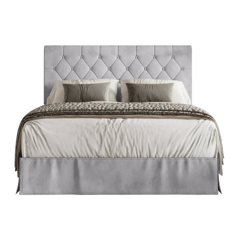 Chesterfield tufted sale upholstered bed