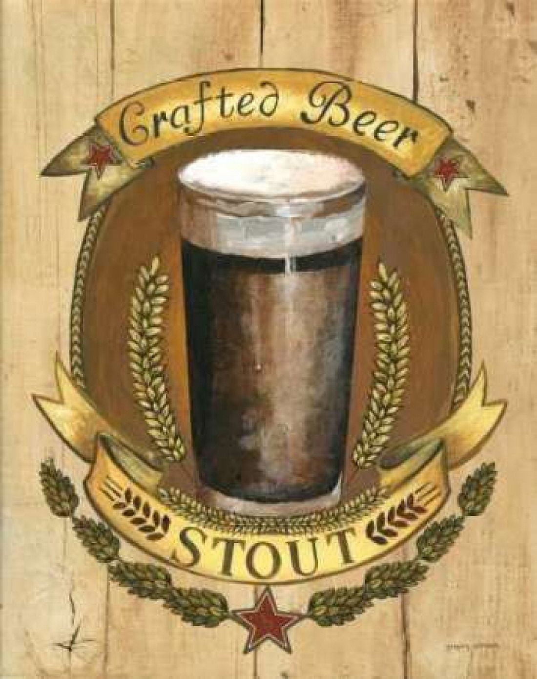 Crafted Beer Canvas Art - Gregory Gorham (24 x 30)