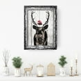 thumbnail image 1 of Crafted Creations Her Comet Christmas Canvas Framed Wall Art - 16" x 12", 1 of 4