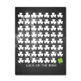 thumbnail image 1 of Crafted Creations Black and White "LUCK OF THE IRISH" St. Patrick’s Day Cotton Wall Art Decor 16" x, 1 of 2