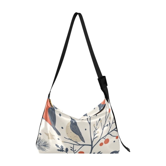 Crafted from premium leather, the Ultra Soft, on-trend Women's Hobo Handbag is a large satchel that makes a statement. Birds on The Trees